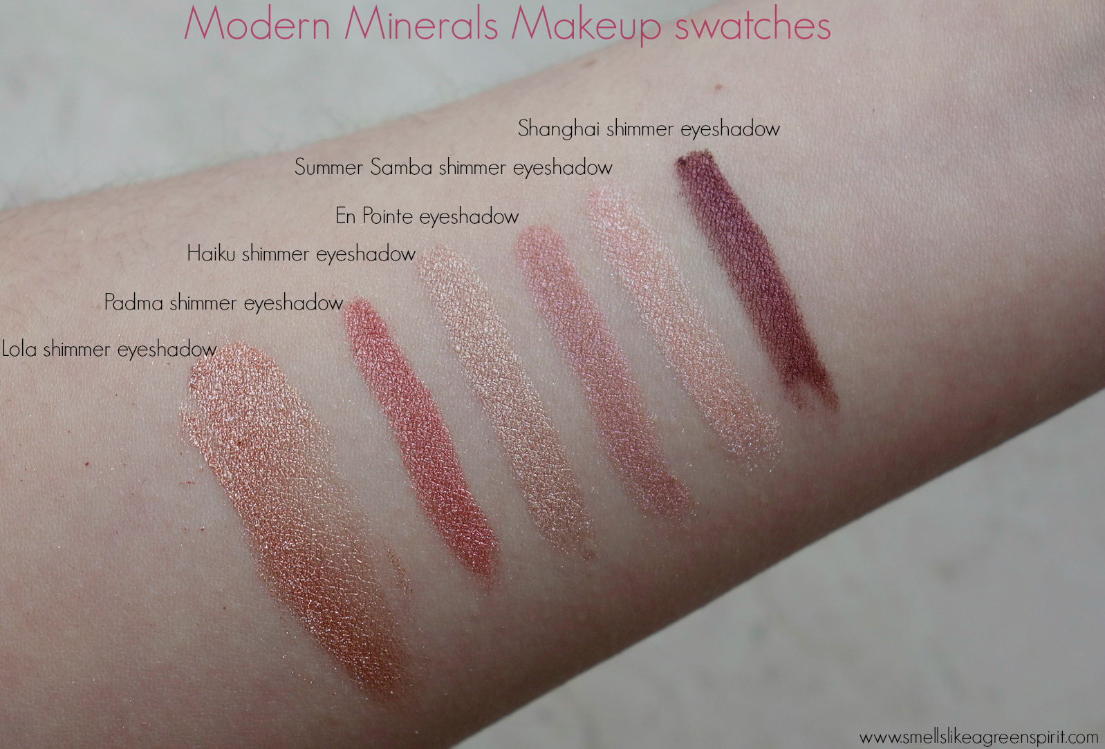 Makeup SWAT(ches) : Modern Minerals Makeup, ILIA Beauty, SANTE and Alima  Pure | smells like a green spirit | Lippenstifte